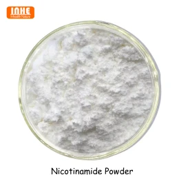 Bubuk bubuk niacinamide vs asam ellagic di ladang perawatan kulit