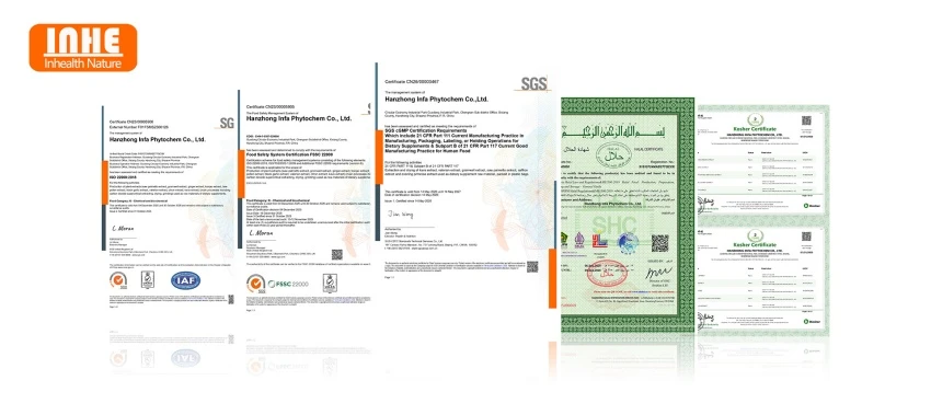 Our Certificates